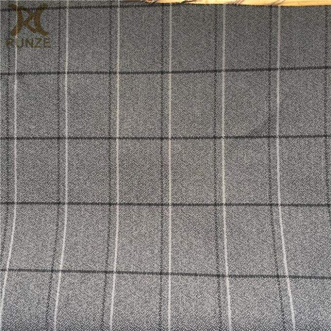 300D Polyester Cationic Big Black Line Checks Fabric for Outdoor ...