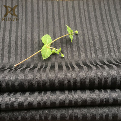 150D*300D Woven 100% Polyester Dobby Jacquard Stripes Fabric For Shirts Technics woven