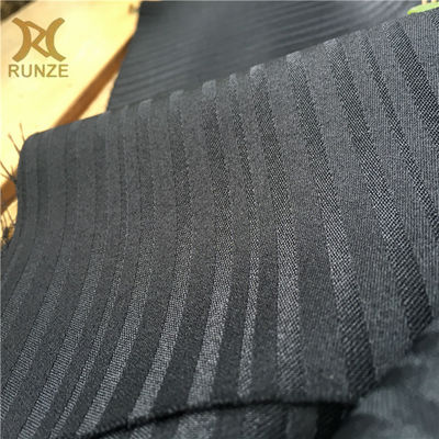 150D*300D Woven 100% Polyester Dobby Jacquard Stripes Fabric For Shirts Technics woven