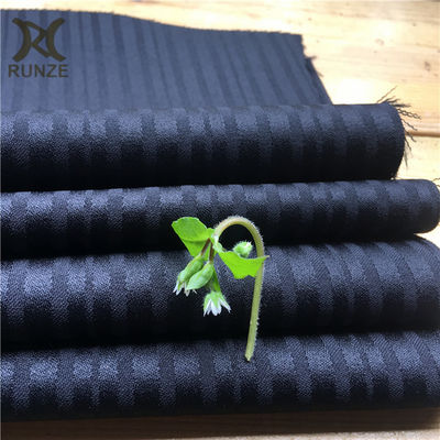 150D*300D Woven 100% Polyester Dobby Jacquard Stripes Fabric For Shirts Technics woven