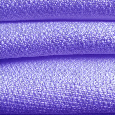 300D*300D Woven Sofa Fabric Solid Color Linen Like Thick Jacquard Polyester Slub Tweed Fabric