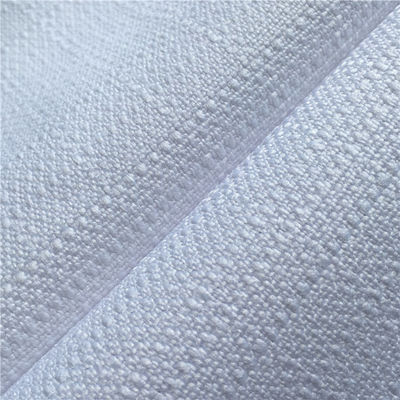 300D*300D Woven Sofa Fabric Solid Color Linen Like Thick Jacquard Polyester Slub Tweed Fabric
