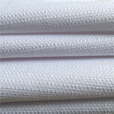 300D*300D Woven Sofa Fabric Solid Color Linen Like Thick Jacquard Polyester Slub Tweed Fabric