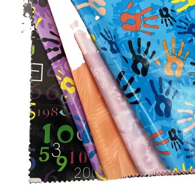 80-120GSM Polyester Printed TPU Lamination Down Proof Fabric for Winder Coats Jackets