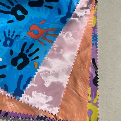 80-120GSM Polyester Printed TPU Lamination Down Proof Fabric for Winder Coats Jackets