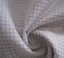 100D*100D Polyester Anti-Static Fabric For Lab Security Printed Pattern