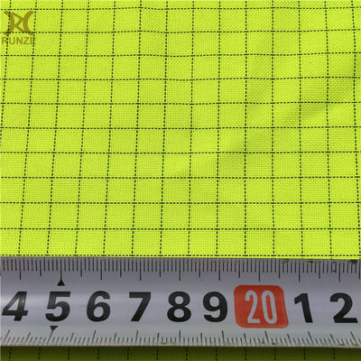 300D Polyester Woven Plain Check Anti-Static Oxford Fabric For Medical Cleanness Clothing