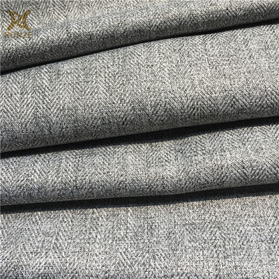 Stain Repellent Imitation Woolen Fabric for Winter Suits in 375D Polyester Cationic