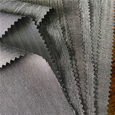 Soft Woolen Peached Microfiber Fabric For Woolen Blazer Fabric Suiting Cloth With High-