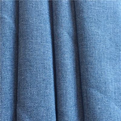 Double Color Fishbone Cloth Polyester Spandex 160D ATY Herringbone Fabric For Downproof Winter Jacket