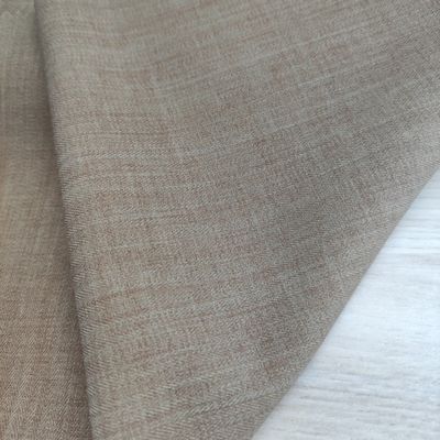 Herringbone Stretch Fabric 100% Polyester Like Linen Tweed Fabric For Coat Pant Men Suit