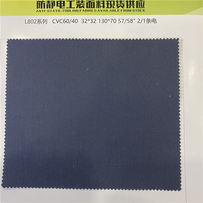 Polyester Cotton Blend Cloth for Anti-Static Nurse Uniform Surgical Gown