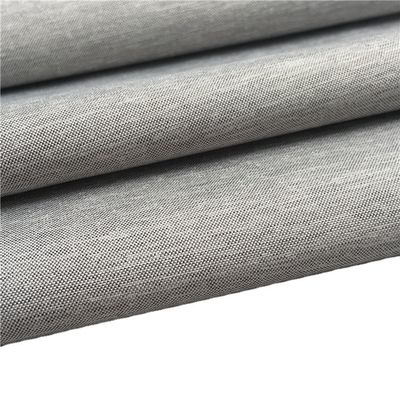 150D Fine Plain Cationic Two-Tone Bamboo Slub Style Mini Matt Fabric for Shirts Summer Clothing