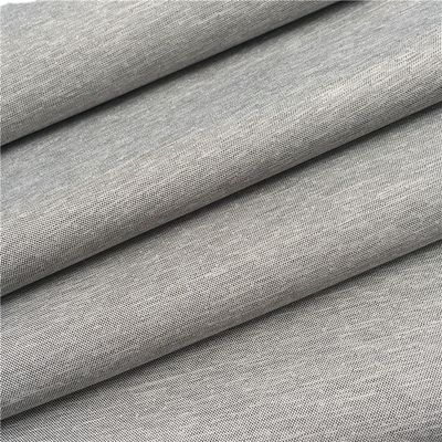 150D Fine Plain Cationic Two-Tone Bamboo Slub Style Mini Matt Fabric for Shirts Summer Clothing
