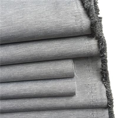 150D Fine Plain Cationic Two-Tone Bamboo Slub Style Mini Matt Fabric for Shirts Summer Clothing