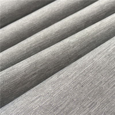 150D Fine Plain Cationic Two-Tone Bamboo Slub Style Mini Matt Fabric for Shirts Summer Clothing