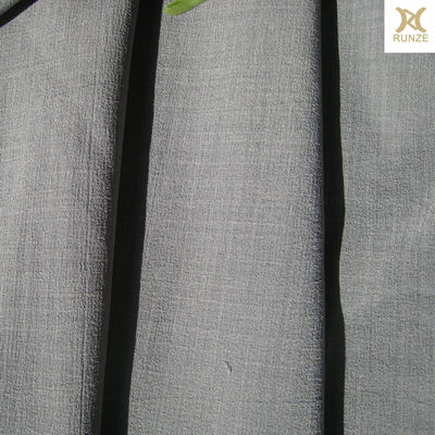 Stretch Polyester Spandex Grey Color Women Clothing Fabric 100D 40D Medium Weight 57/58