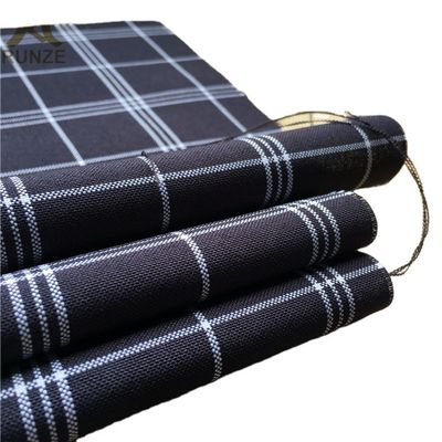 Plain Style Sustainable 300D Polyester Cationic Mixture Woven Fabric For Blazer Outer
