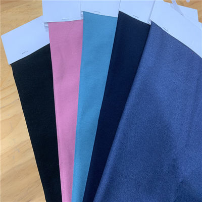 Woven Bengaline Single Brushed Warp High Stretch Nylon Rayon Spandex N/R Pants Fabric