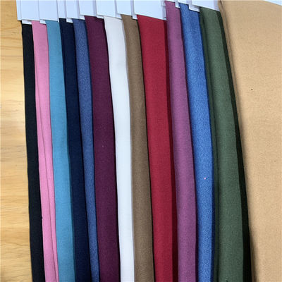 Woven Bengaline Single Brushed Warp High Stretch Nylon Rayon Spandex N/R Pants Fabric
