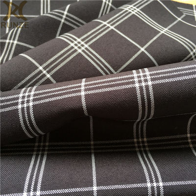 Plain Style Sustainable 300D Polyester Cationic Mixture Woven Fabric For Blazer Outer