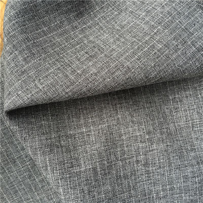 Breathable Plain Dyed 5MM Stripe Fabric for Pajamas Imitation Cotton/Linen Home Textile