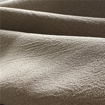 90% Polyester 10% Spandex Woven Twill 4-Way Stretch Style Khaki Elastane Fabric for Fashion Clothing