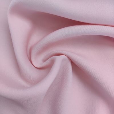 Flame Retardant 150D*150D Stretch Twill Polyester Fabric for Dress