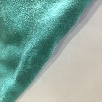 Polyester Nylon Double Side Brushed Quick Dry Cleaning Cloth Suede Fabric for Beach Towel