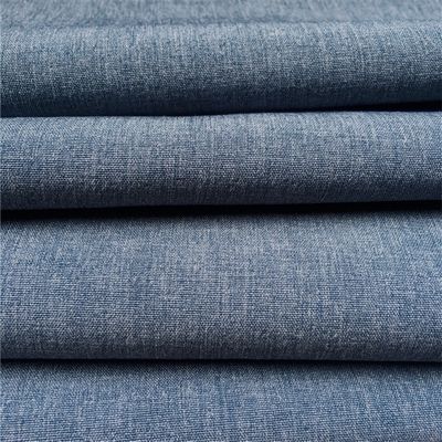 Polyester 4-Way Stretch Imitated Linen Cationic Mountaineering Fabric For Climbing Clothing