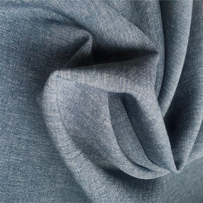 Polyester 4-Way Stretch Imitated Linen Cationic Mountaineering Fabric For Climbing Clothing
