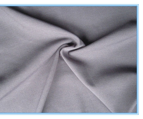 Composition Cation Cation Gabardine Plain Suit Fabric with High Density 56*56
