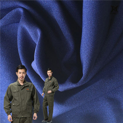100% Polyester 220D Twisted Twill Woven Gabardine Fabric in Workshop Uniform Cloth