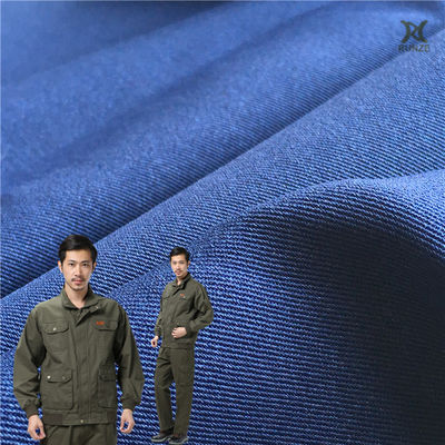 100% Polyester 220D Twisted Twill Woven Gabardine Fabric in Workshop Uniform Cloth