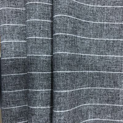 160gsm Customized Color Two-tone Vertical Stripe Cationic Polyester Fabric