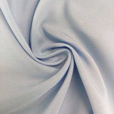 Biodegradable sustainable  recycled fabric 100% PRET 75*150 plain fabric made for T-shirts,dress and bags