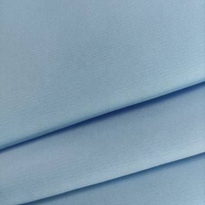 Biodegradable sustainable  recycled fabric 100% PRET 75*150 plain fabric made for T-shirts,dress and bags