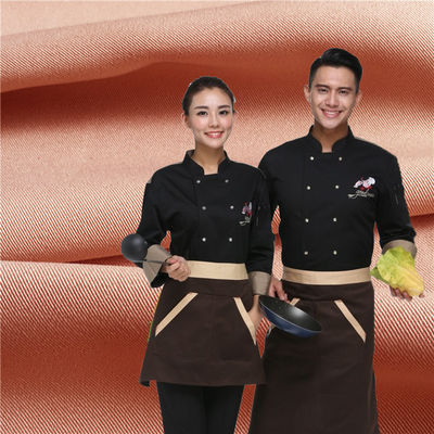 Durable 95 Polyester 5 Spandex Twisted Twill 210GSM Gabardine Fabric for Suits Blazer