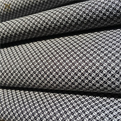 300D Polyester Woven Jacquard Beauty Textured Fashion Garment Fabric For Suits Blazers Medium Weight