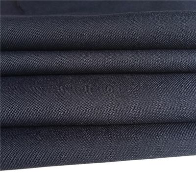 Bag Soft Textured Polyester Twill Woven Dull 288F Brushed Gabardine Fabric For Work Wear