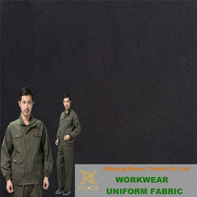 Bag Soft Textured Polyester Twill Woven Dull 288F Brushed Gabardine Fabric For Work Wear
