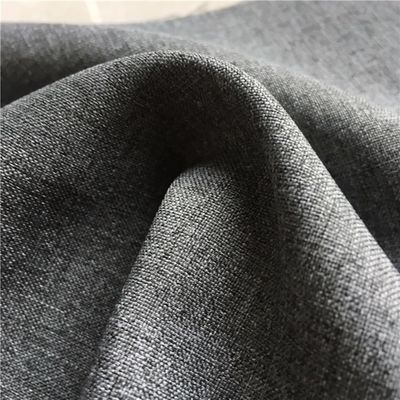 600D Grey Melange Polyester Cation Fabric for Baby Stroller Parts Density 23*21
