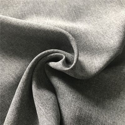 600D Grey Melange Polyester Cation Fabric for Baby Stroller Parts Density 23*21
