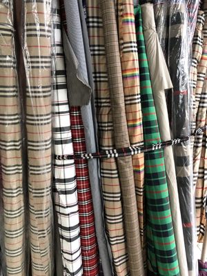 Underwear Polyester Yarn Dyed Fabric with Strip or Check Ribstop