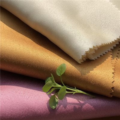 TWILL Style Polyester Super Satin Curtain Fabric for Wedding Decoration 280CMS 185GSM