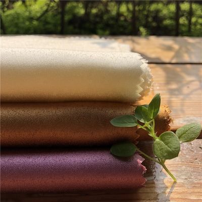 TWILL Style Polyester Super Satin Curtain Fabric for Wedding Decoration 280CMS 185GSM