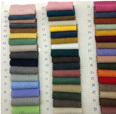 Stripes 220-260GSM 8 Pits Corduroy Fabric for Mattress and Sofa Cloth Style Plain