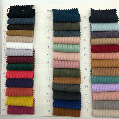 Stripes 220-260GSM 8 Pits Corduroy Fabric for Mattress and Sofa Cloth Style Plain