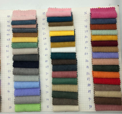 Stripes 220-260GSM 8 Pits Corduroy Fabric for Mattress and Sofa Cloth Style Plain