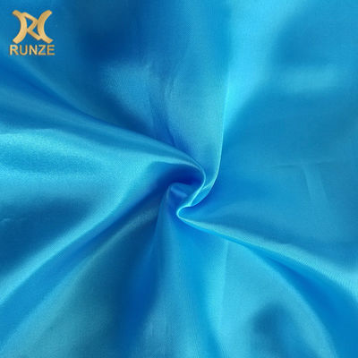 Smooth Hand Feeling Satin Fabric for Curtain Garment Lining and Home Textile